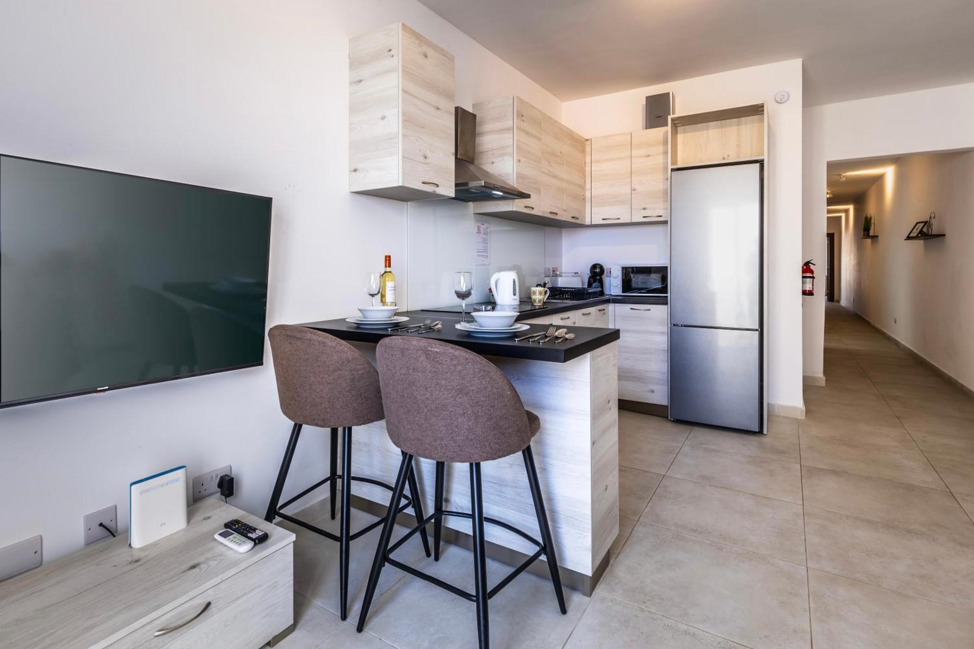Dorris'S Apartment 5 Min Walk From St Julians San Gwann Exterior photo